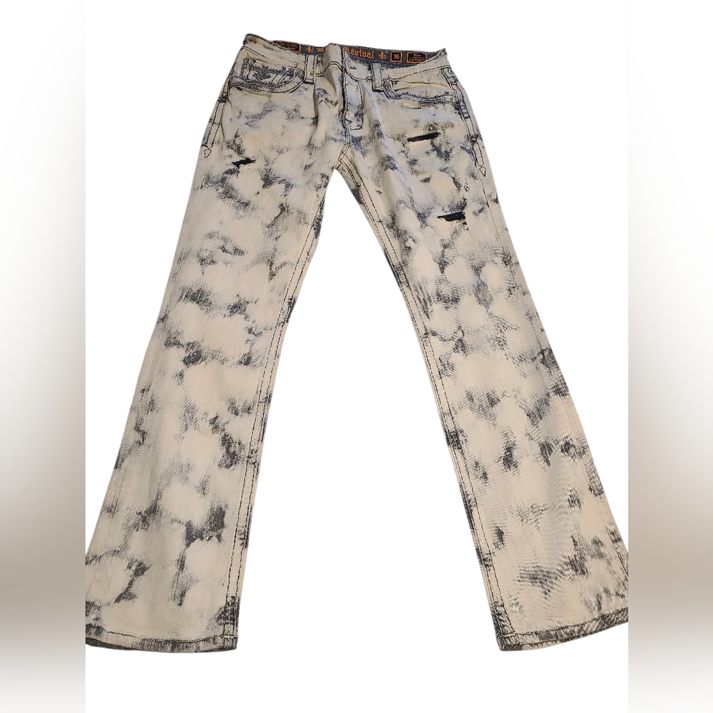 NWOT ROCK REVIVAL MENS JEANS SIZE 36×33 - Picture 2 of 11